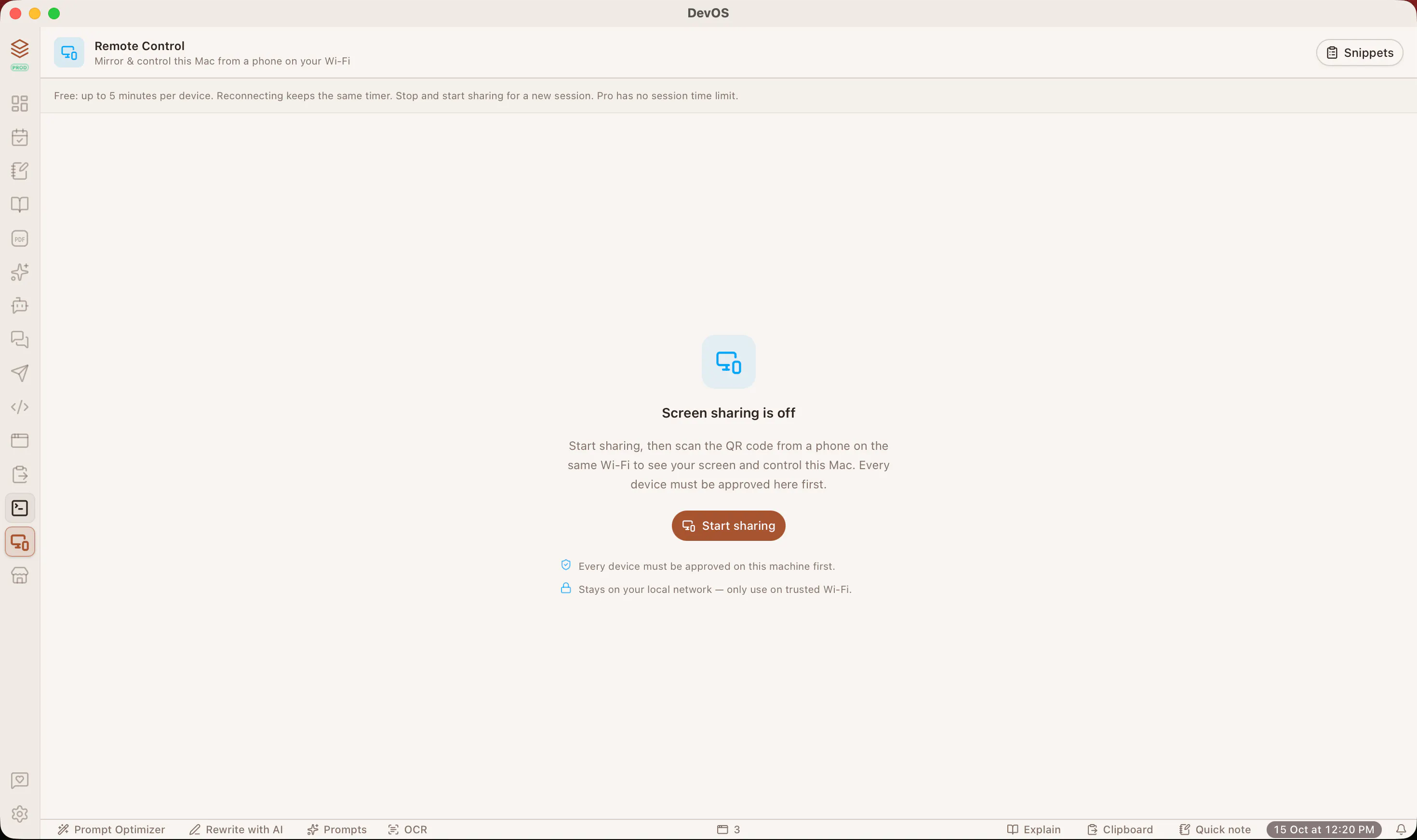 DevOS — Tools for developers gallery image