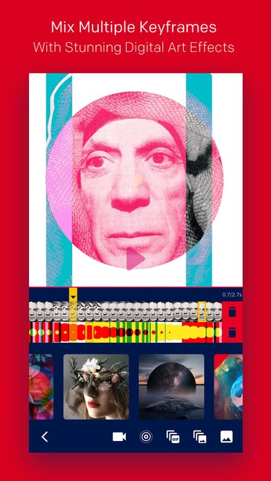 AniArt - Mix Multiple Live Photos, GIFs or Videos with stunning digital art effects faster and easier. gallery image