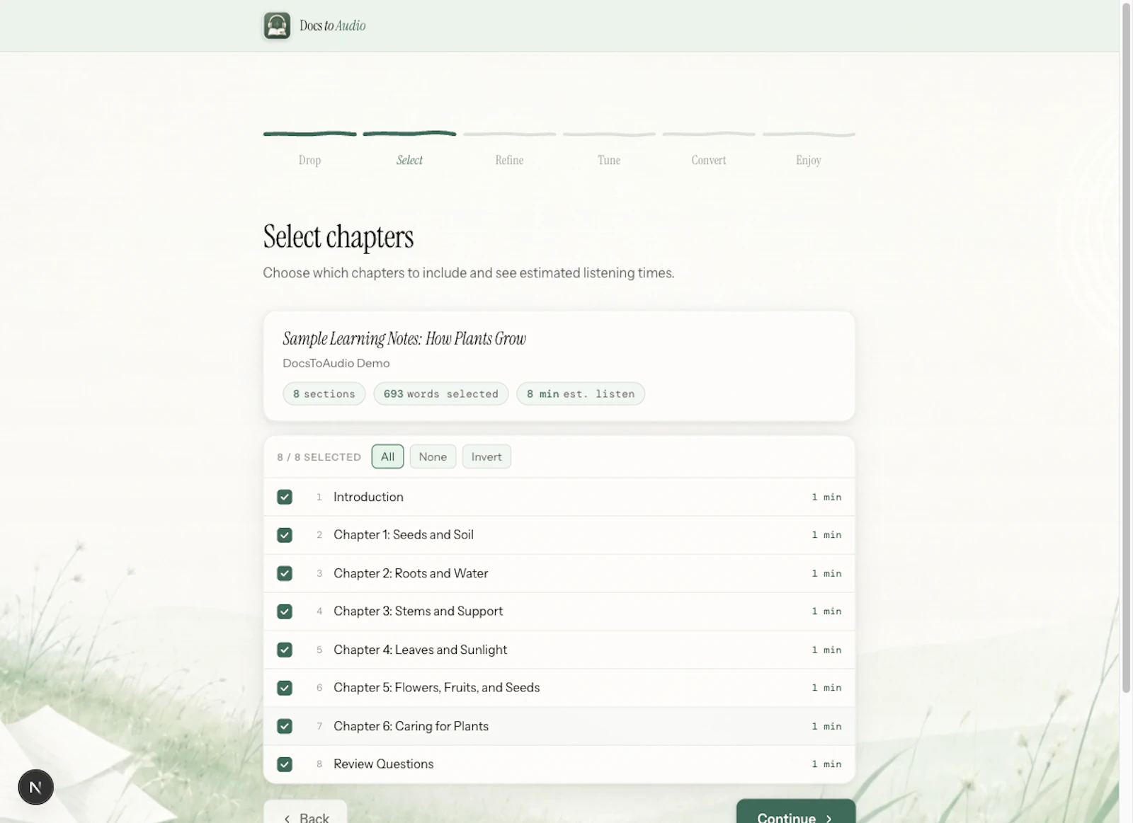 DocsToAudio screenshot 4