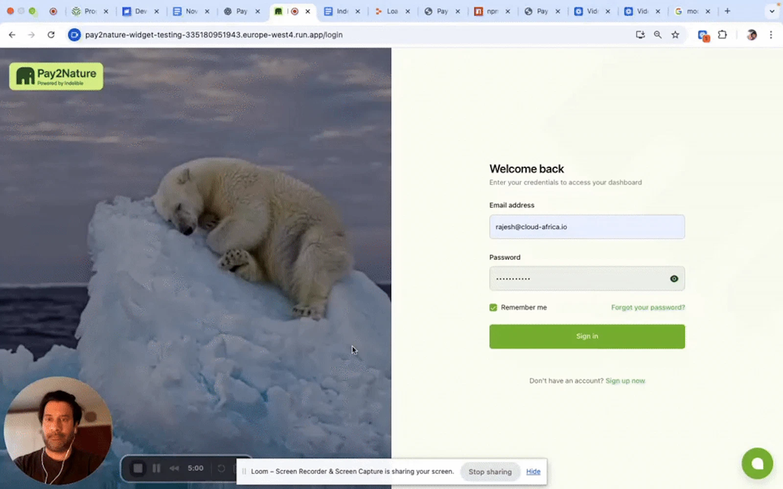 Pay2Nature screenshot 1 (video preview)