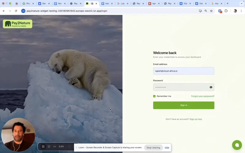 Pay2Nature screenshot 1 (video preview)
