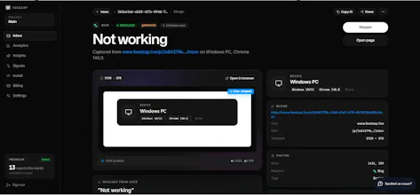 Feedzap - AI Bug Tool gallery image
