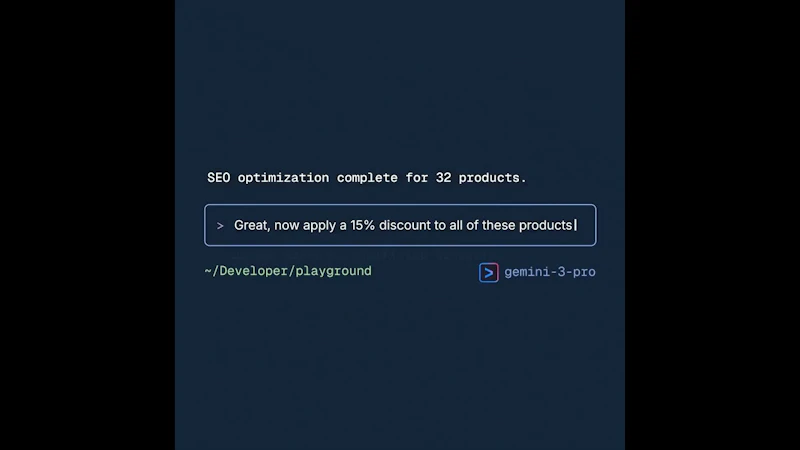 Shopify AI Toolkit screenshot 1 (video preview)