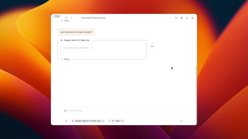 NinjaDoc Ai screenshot 1 (video preview)