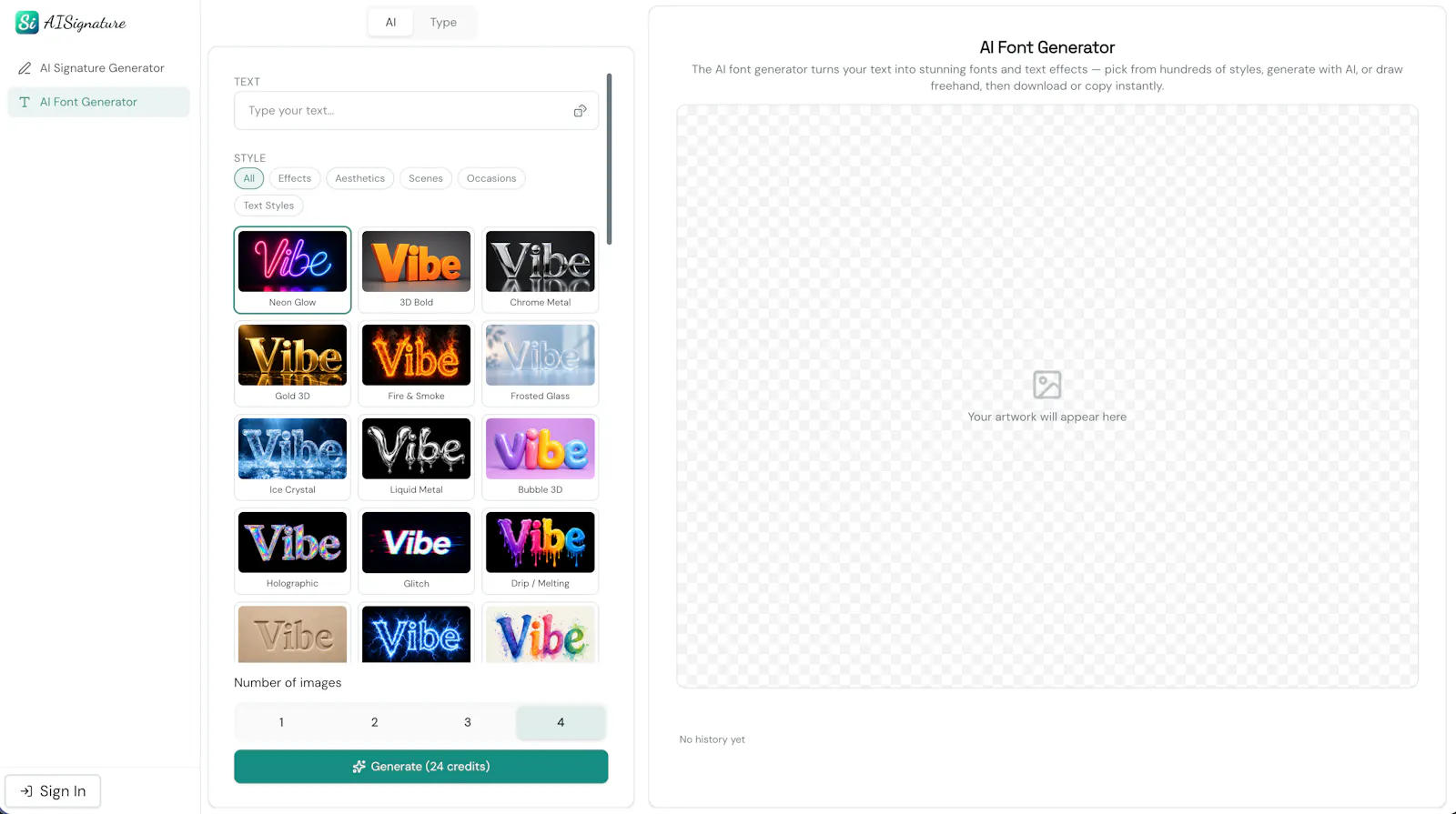AI Signature Generator screenshot 3