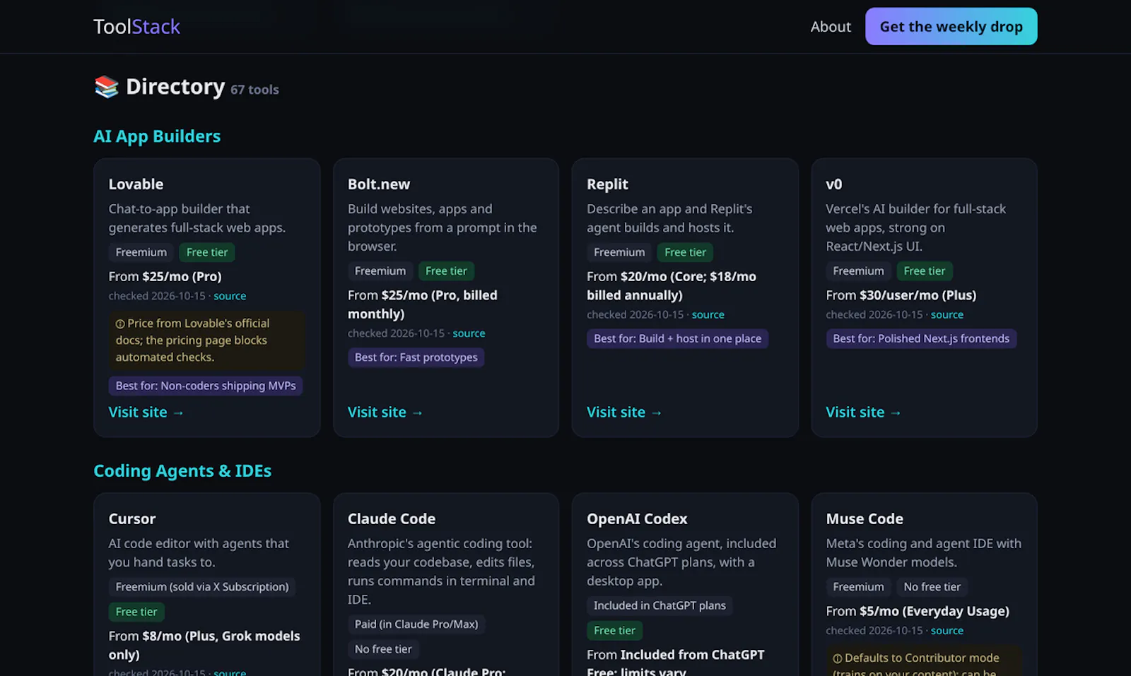 ToolStack screenshot 3