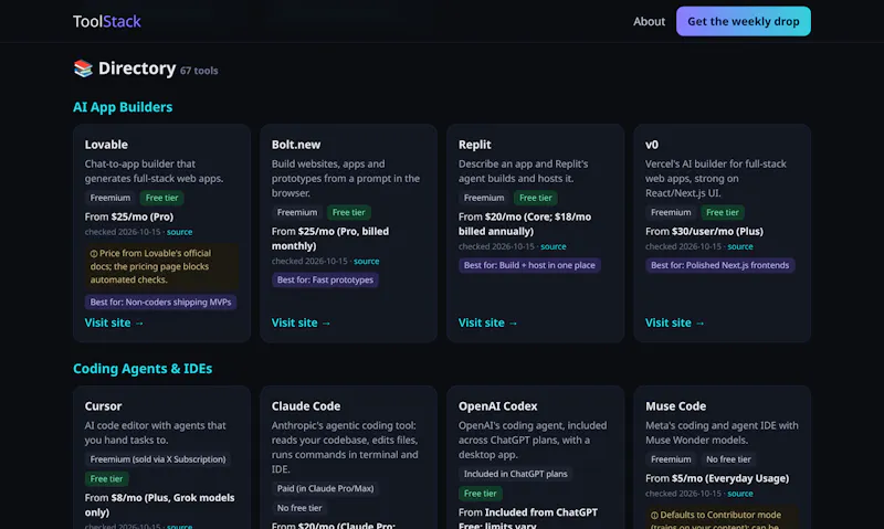 ToolStack screenshot 3