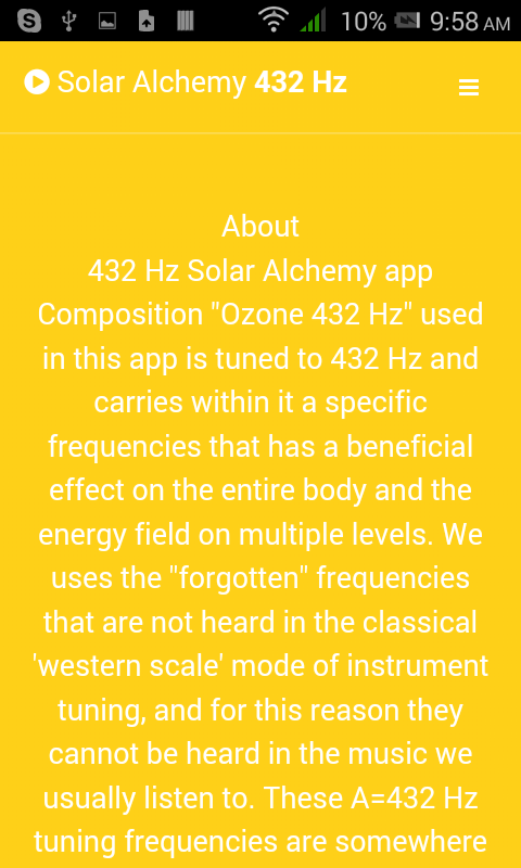 Solar Alchemy 432 Hz gallery image