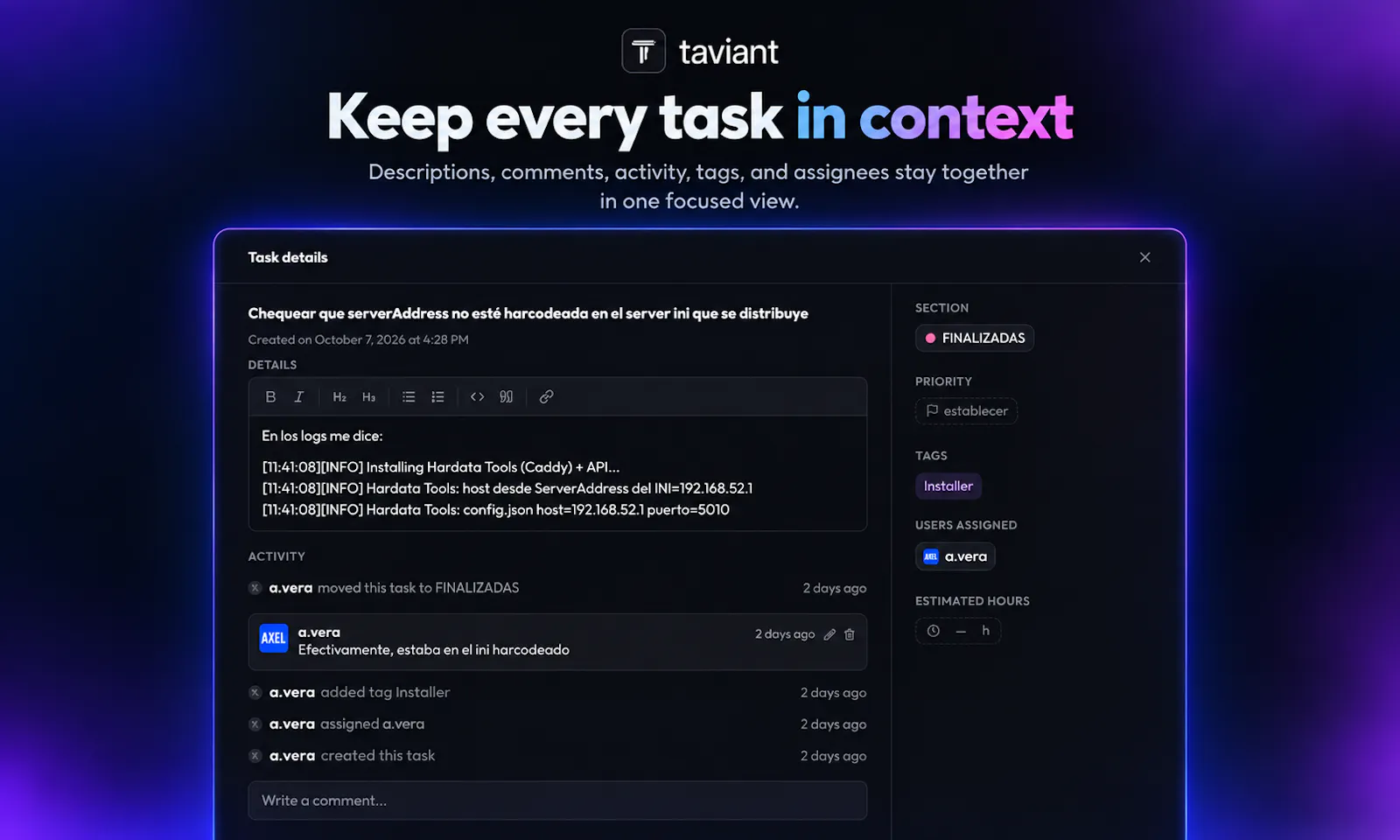 taviant screenshot 4