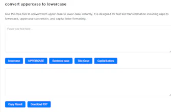 Uppercase To Lowercase Converter gallery image