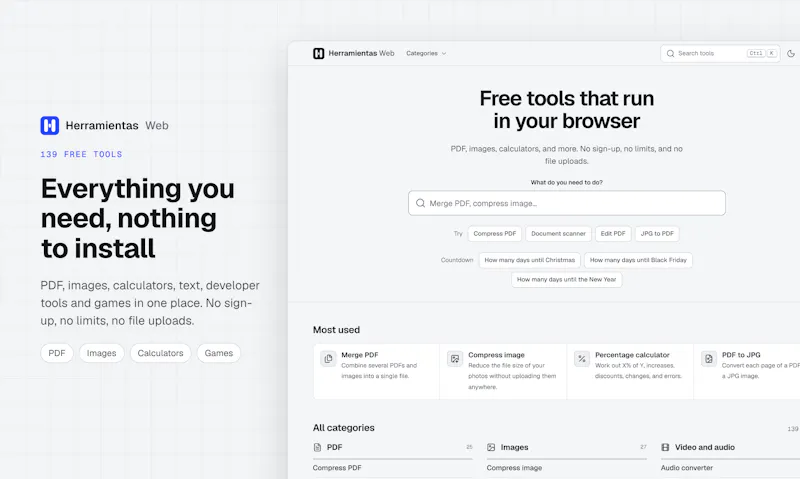 Herramientas Web screenshot 6