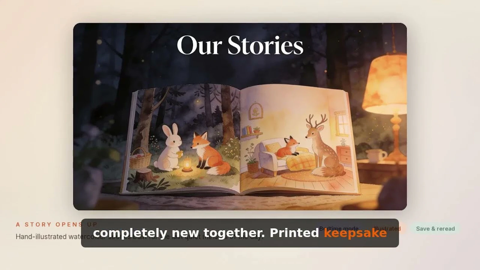 Our Stories screenshot 1 (video preview)