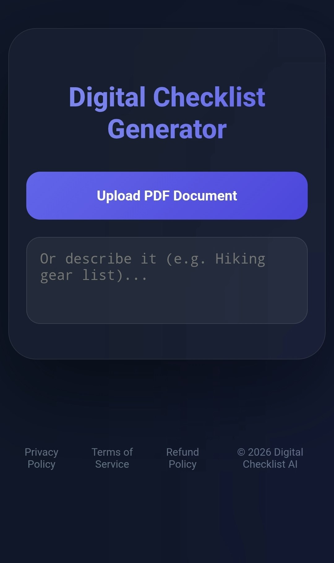 Digital Checklist AI media 3