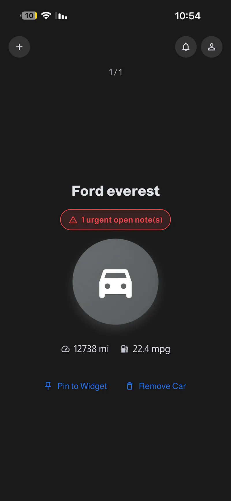 Car logar screenshot 1