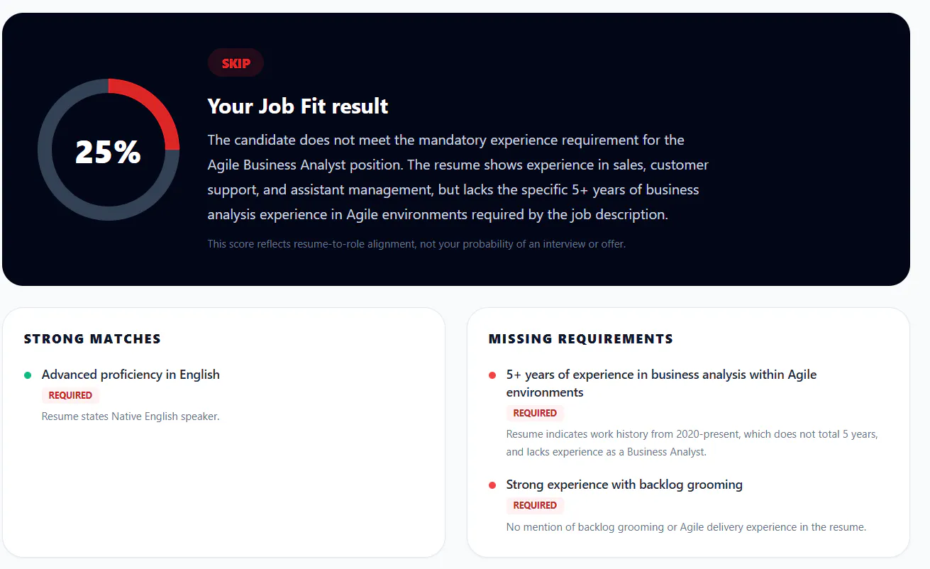 JobFit AI gallery image