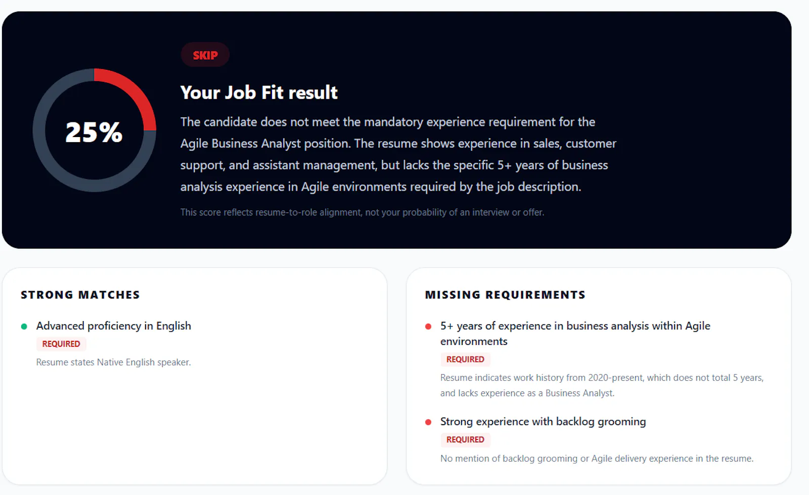 JobFit AI screenshot 4