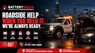 BatteryRealm Roadside Service gallery image