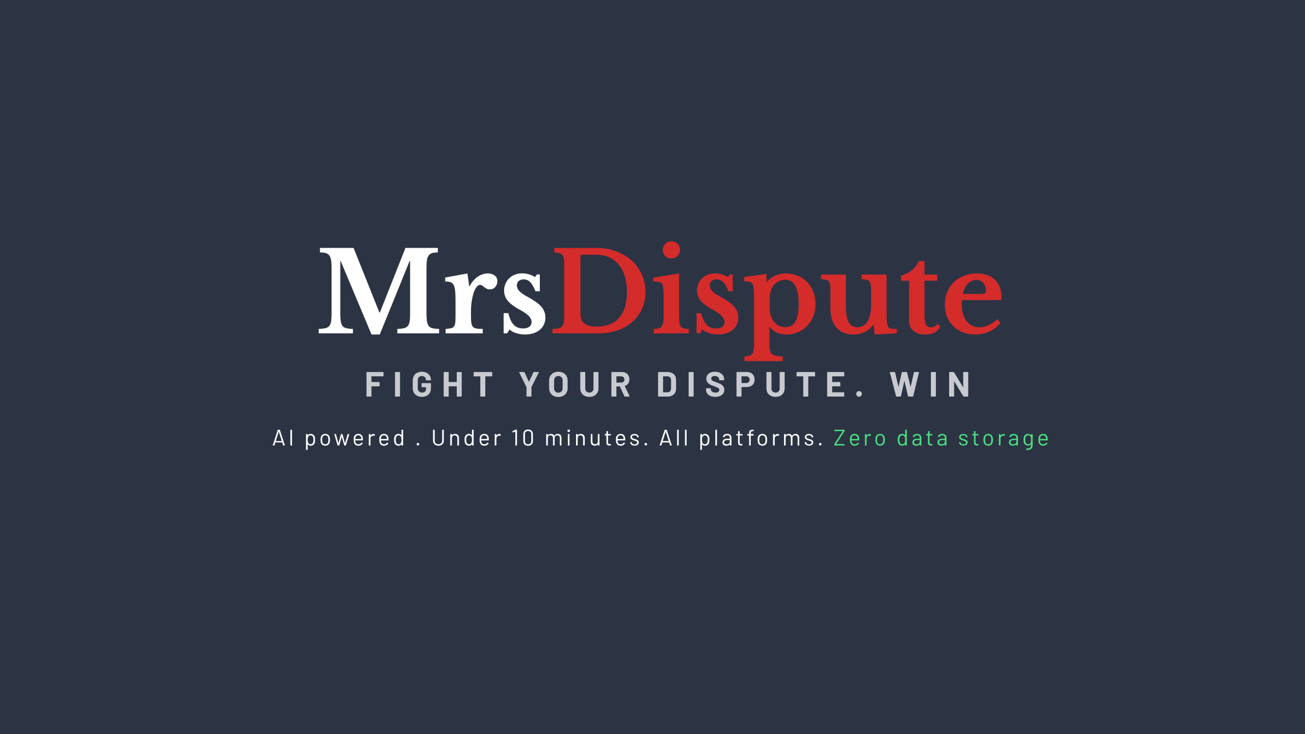 MrsDispute
