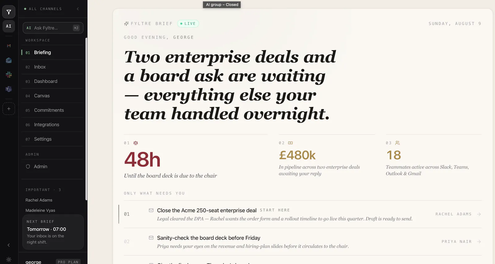 Fyltre screenshot 3