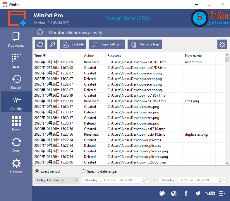 WinExt gallery image