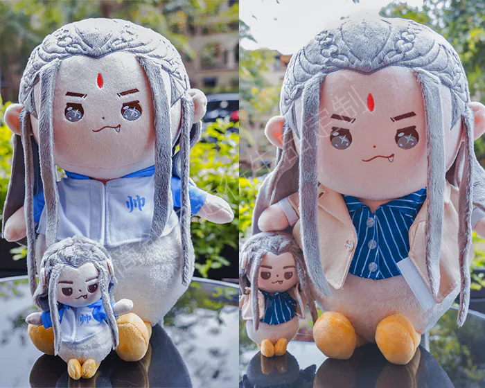 客製化15cm40cm絨毛玩偶娃娃面面鴨 gallery image
