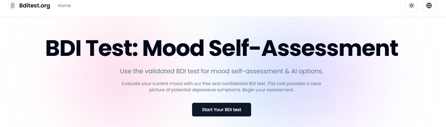 BDITest.org - Gratis BDI -test voor Mood & Depression Insight media 1