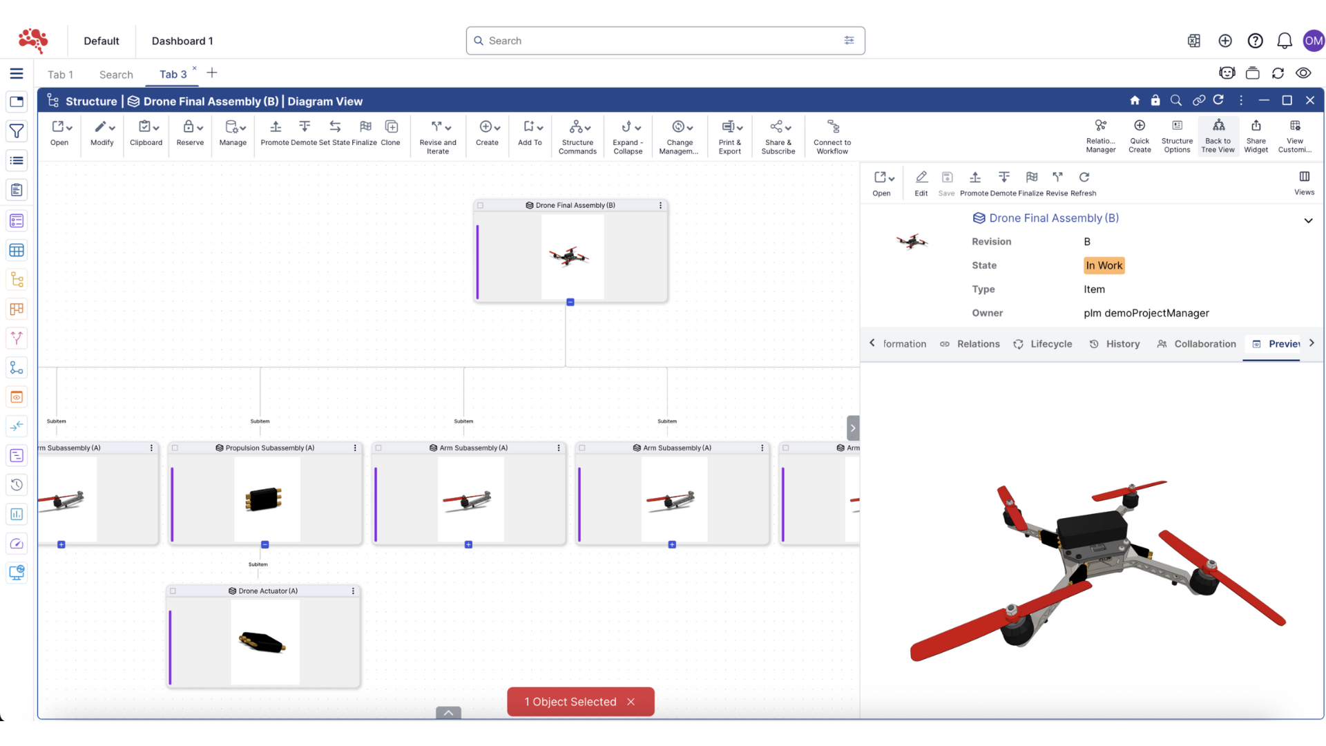Nora IPLM  - Screenshot 3 showing product features and functionality