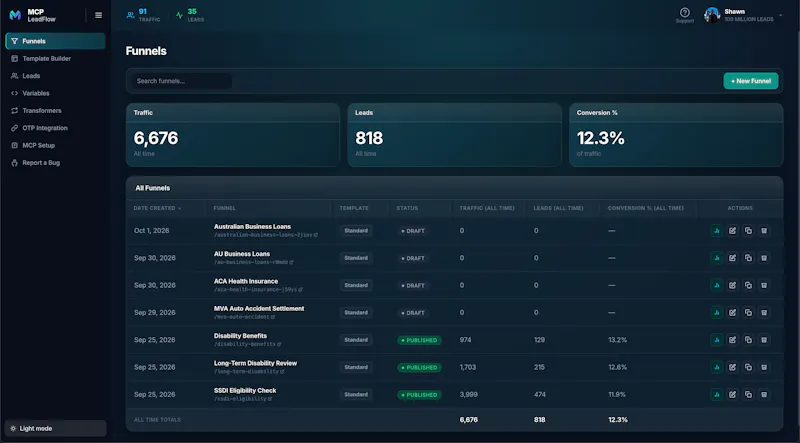 MCP LeadFlow screenshot 4
