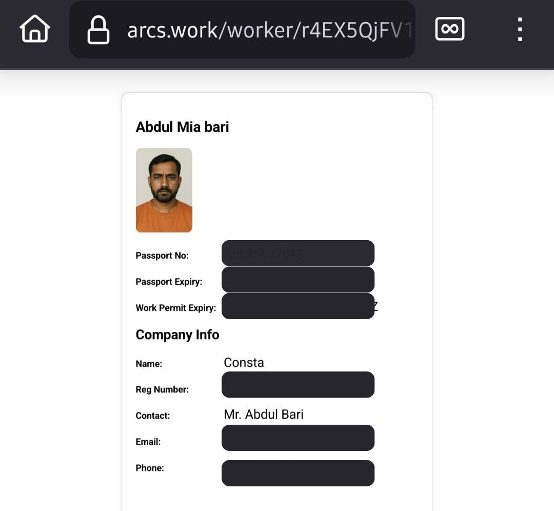 ARCS Manpower Legal App untuk agensi HR media 6