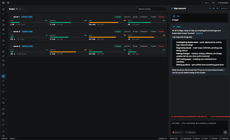 Rigel screenshot 3