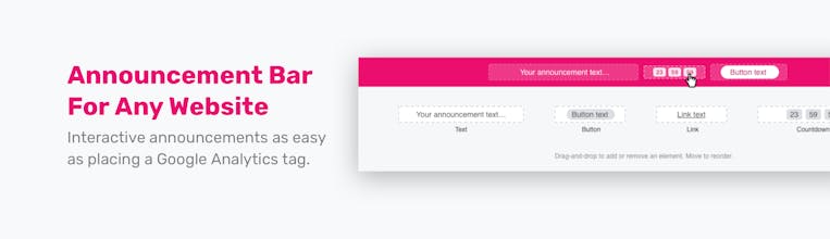AnnouncementBar.com gallery image