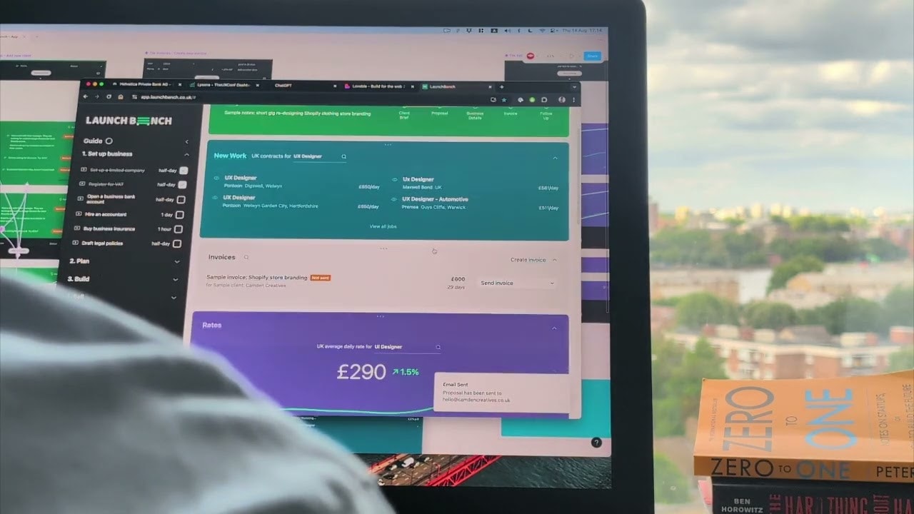 LaunchBench CRM for freelancers gallery image