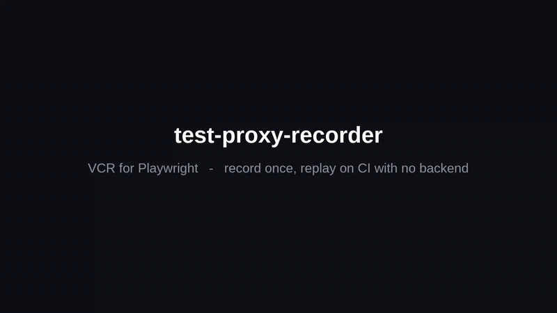 test-proxy-recorder screenshot 1