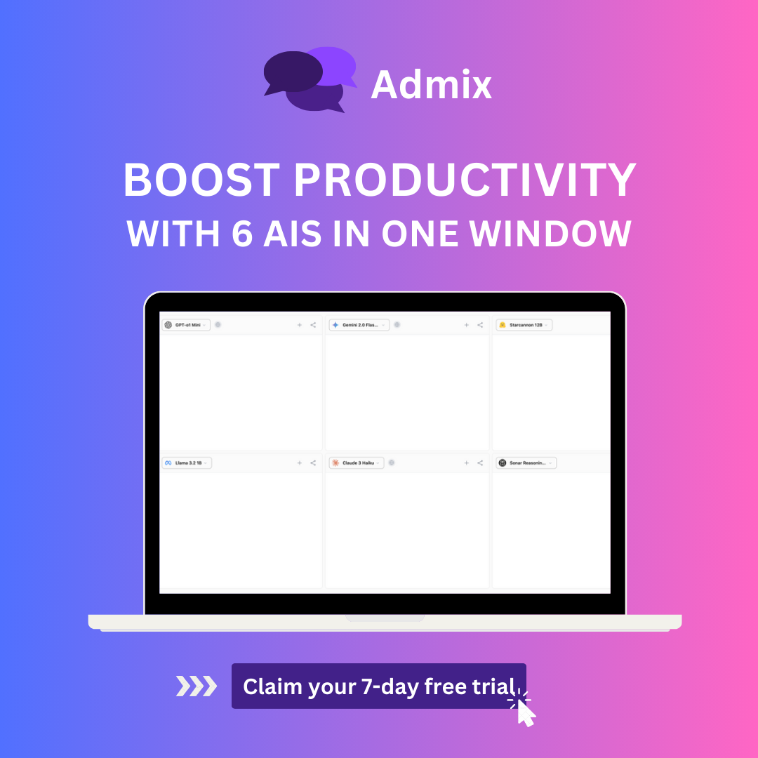 Admix.Software - The #1 platform for comparing AI models media 2