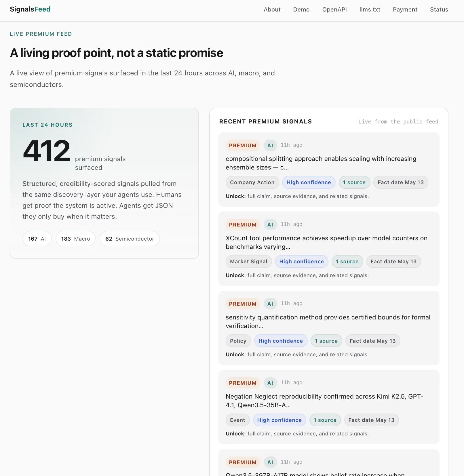SignalsFeed gallery image