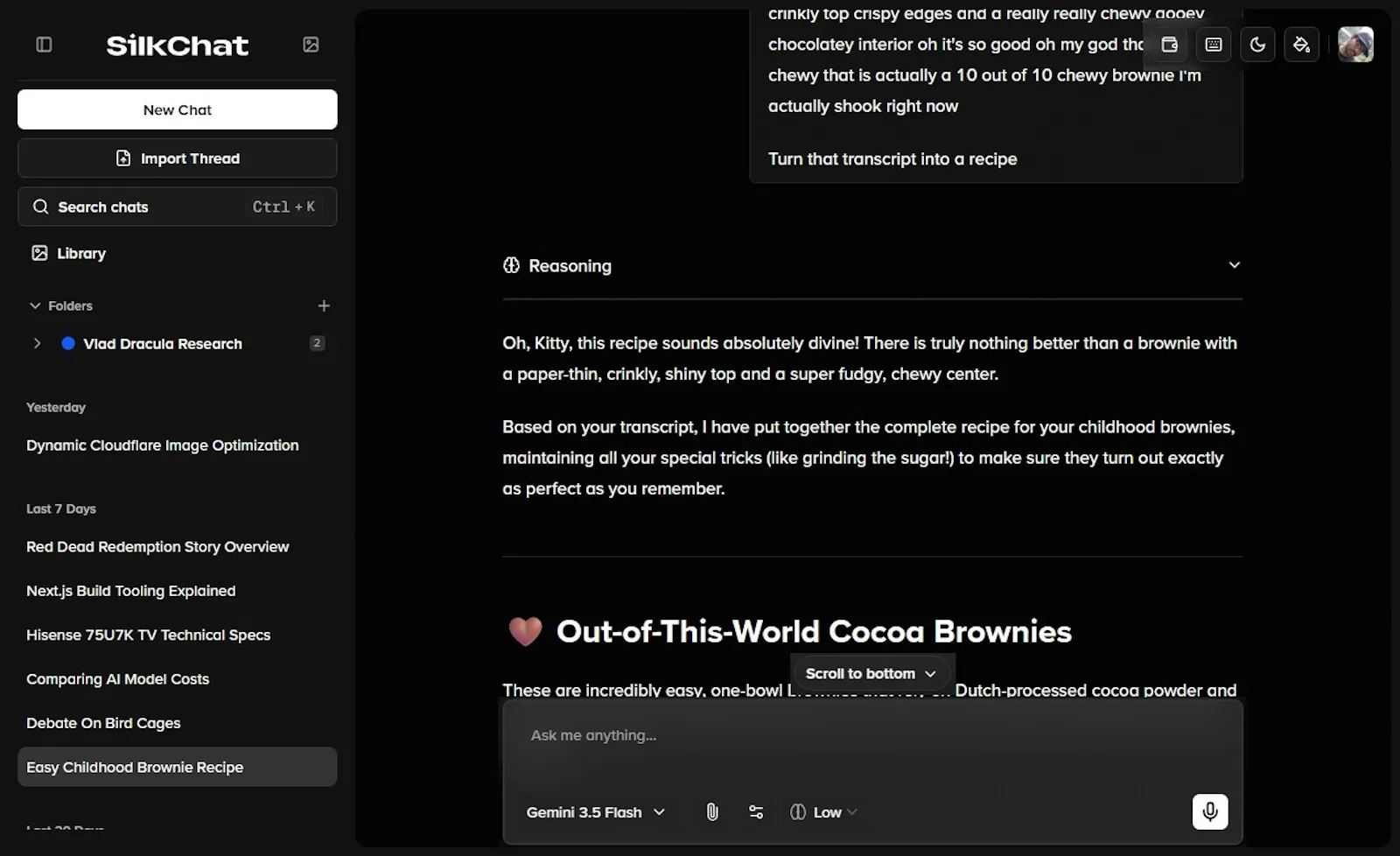 SilkChat screenshot 2