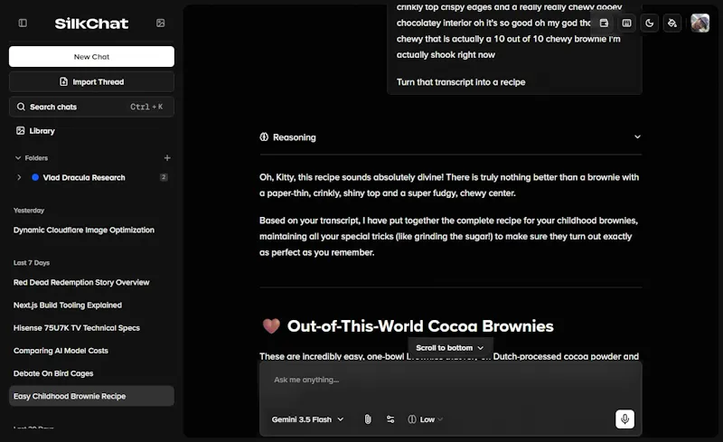 SilkChat screenshot 2