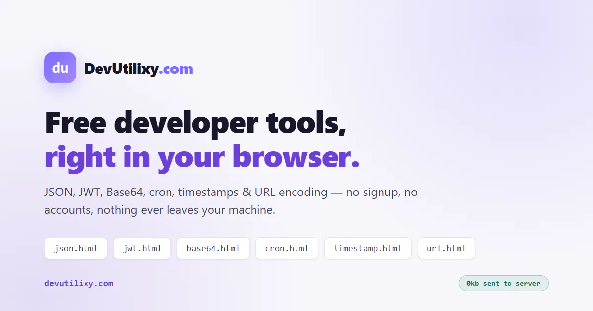 DevUtilixy