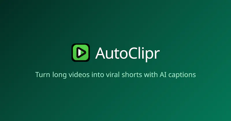 AutoClipr.ai screenshot 1
