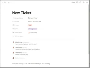 Ultimate CRM for Notion gallery image