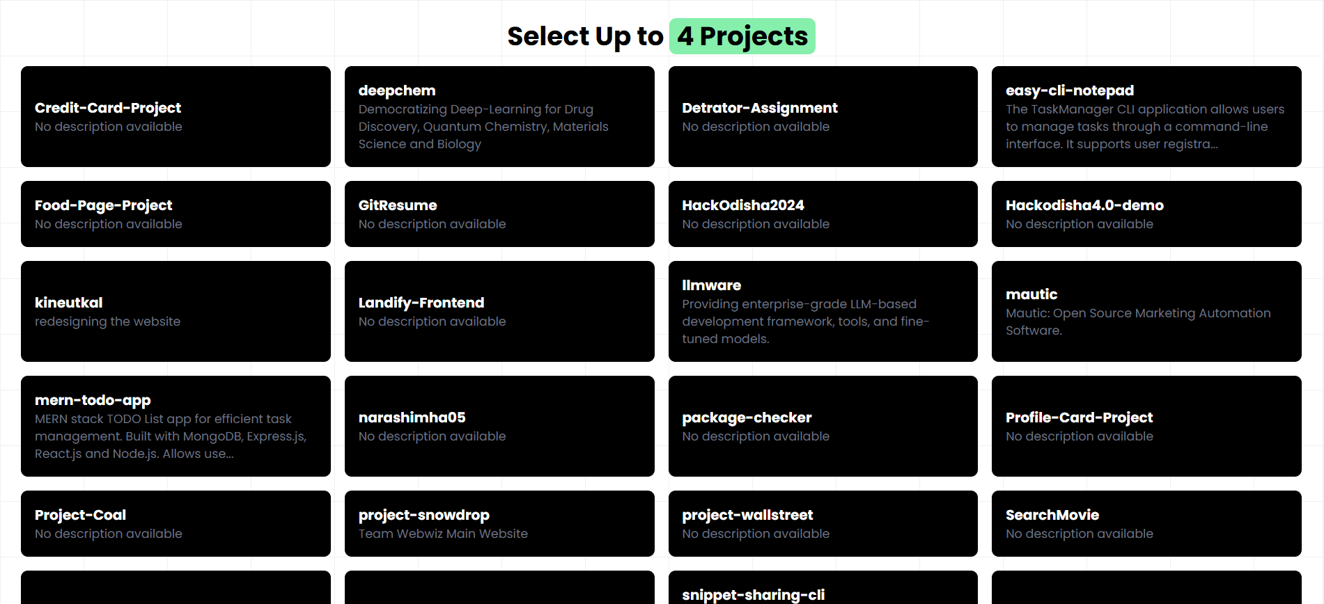 Git -Lebenslauf - Generieren Sie sofort einen Lebenslauf aus Ihrem Github -Profil 😎 Medien 4