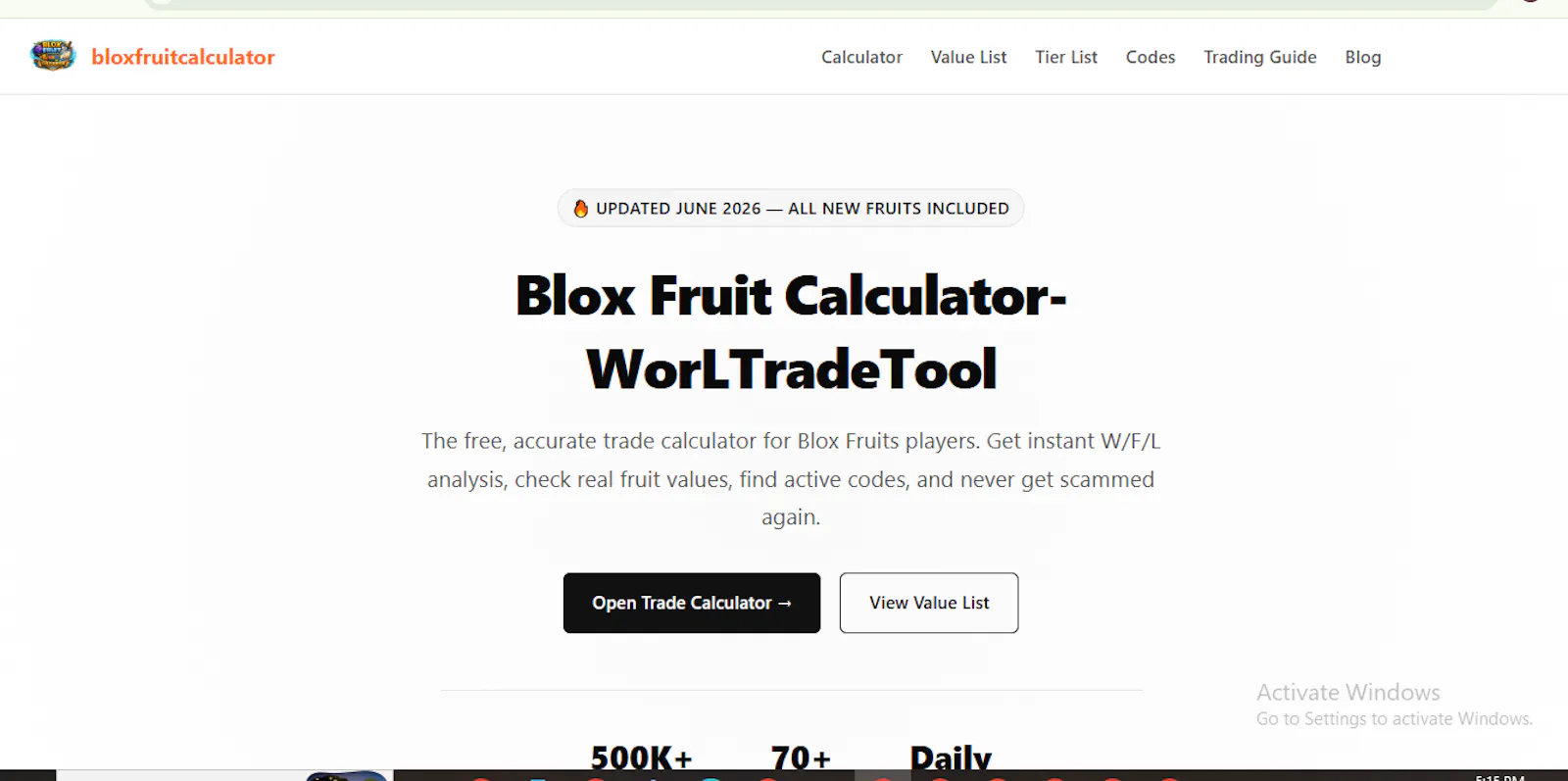 blox-fruitcalculator screenshot 1