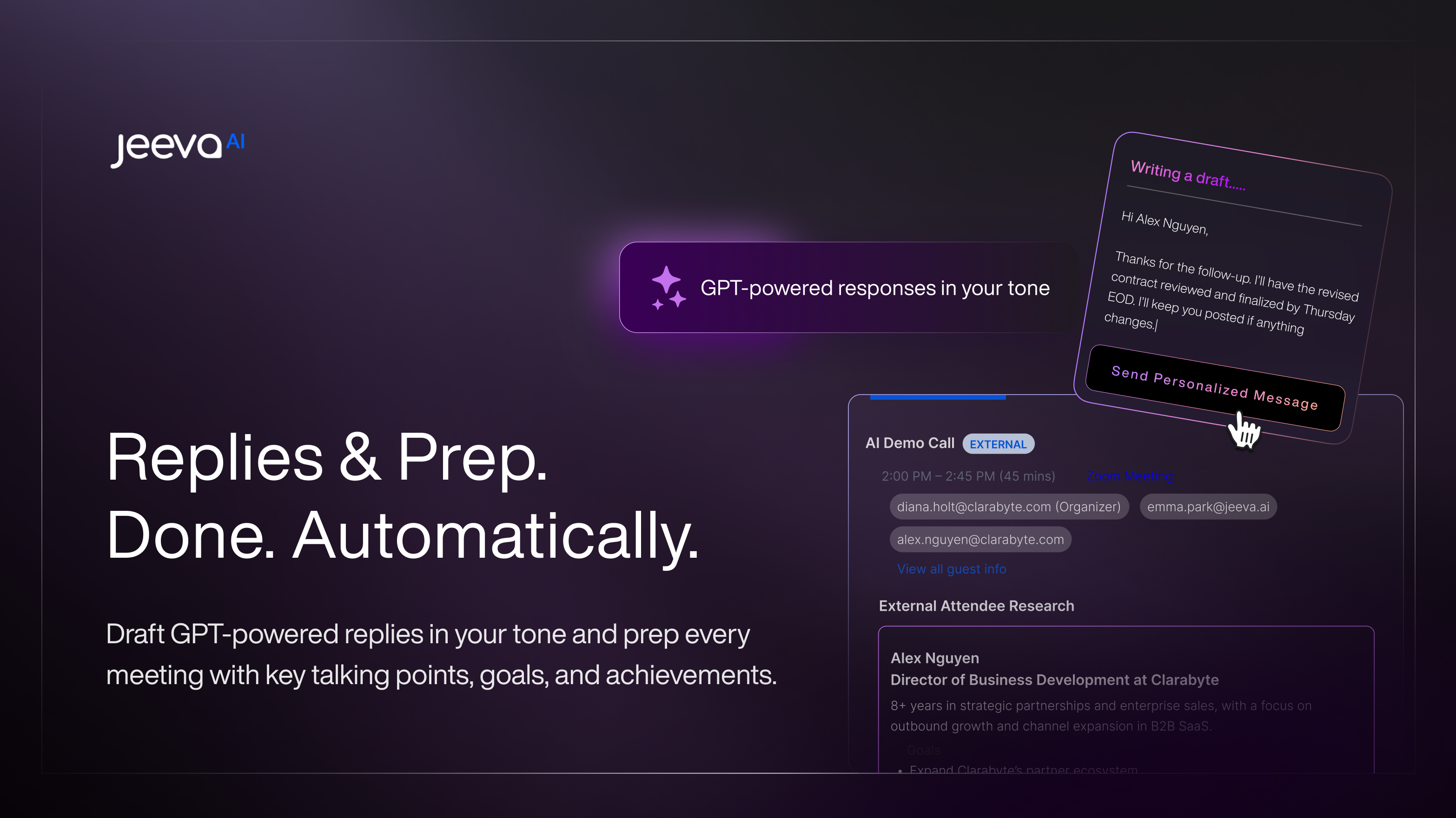 AI Email Assistant By Jeeva AI gallery image
