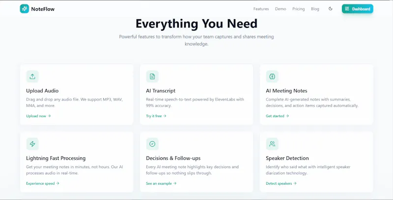 Meeting Intelligence screenshot 5