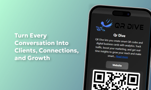 Mídia 5 de Dive QR - Transforme cada código QR em dados de marketing reais