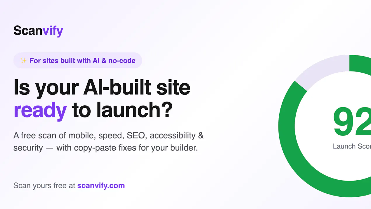 Scanvify product