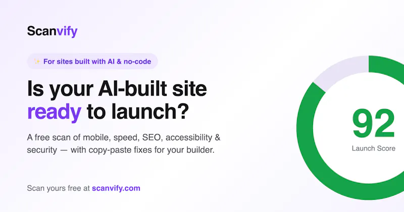 Scanvify screenshot 1