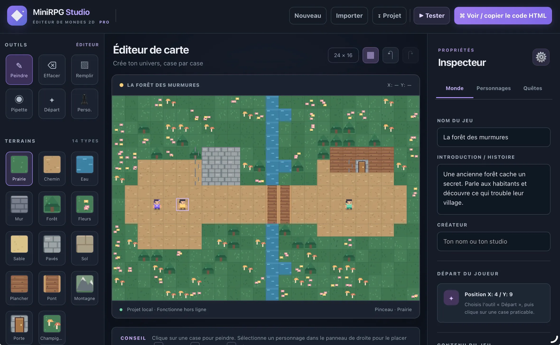 MiniRPG Studio Pro — 2D RPG Maker gallery image