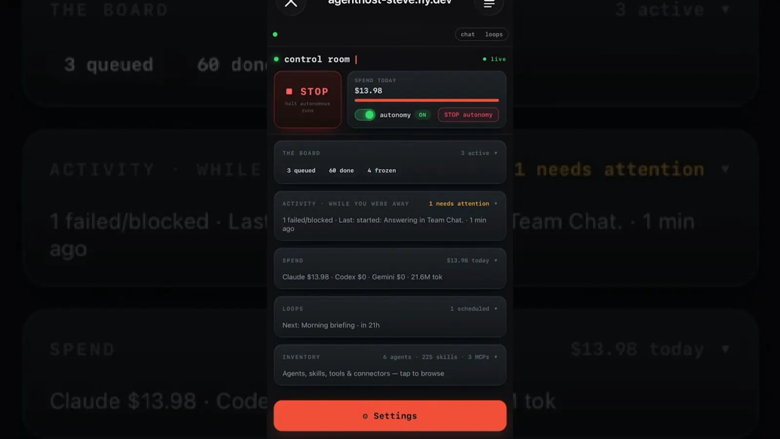 AgentHost screenshot 1 (video preview)