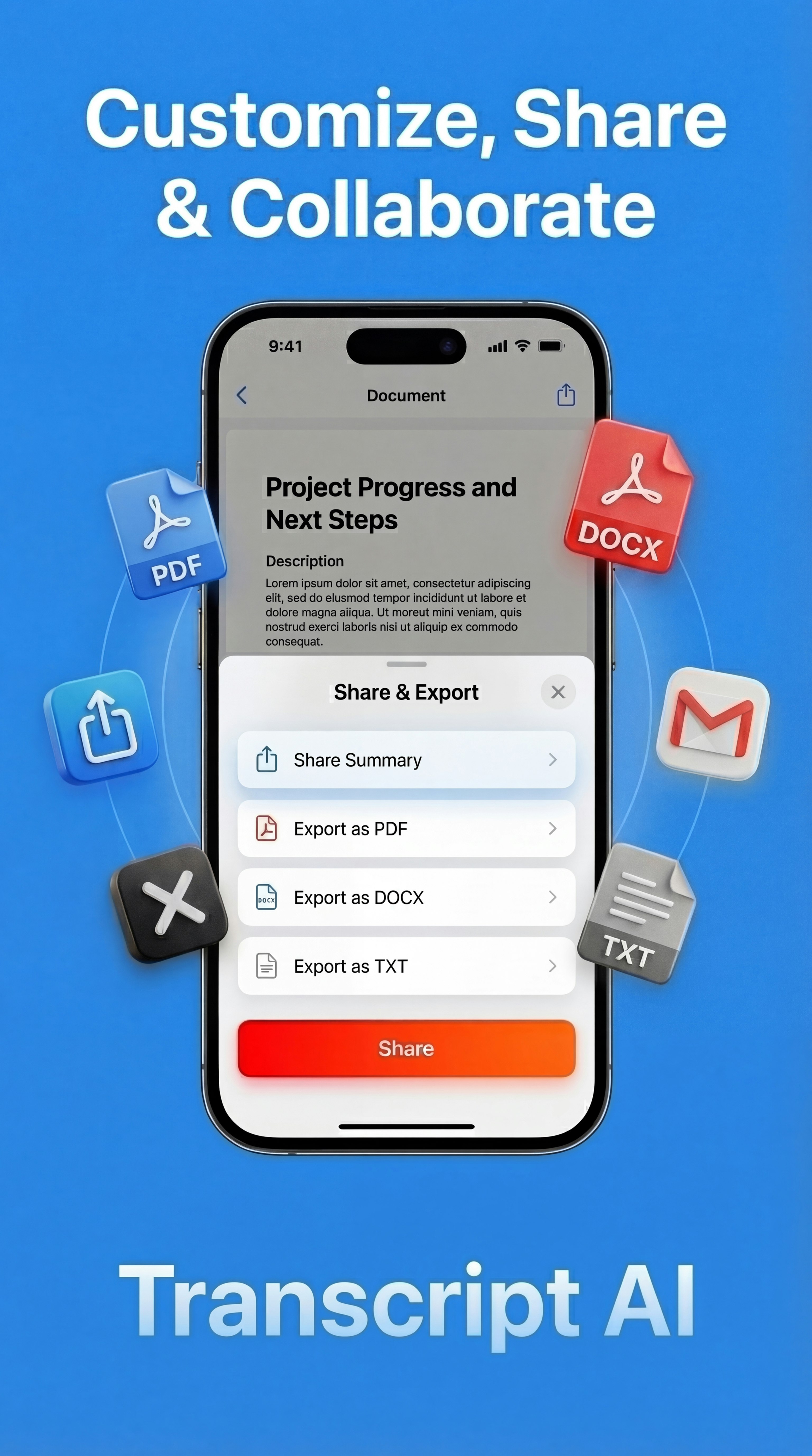 TranscriptAI gallery image